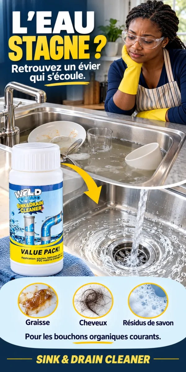 مسحوق تسليك المجاري – Sink & Drain Cleaner